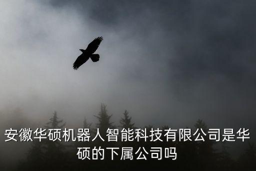 安徽華碩機器人智能科技有限公司是華碩的下屬公司嗎