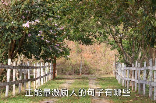 正能量激勵(lì)人的句子有哪些