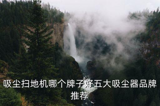 吸塵掃地機哪個牌子好五大吸塵器品牌推薦