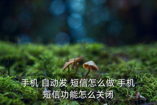 手機(jī)自動發(fā)送短信,手機(jī)自動發(fā)送短信提醒你注意什么?