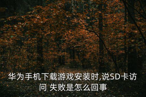 該應(yīng)用安裝在sd卡上數(shù)據(jù)讀取失敗