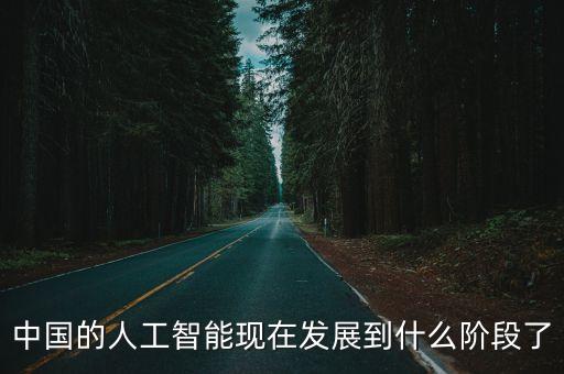 中國的人工智能現(xiàn)在發(fā)展到什么階段了