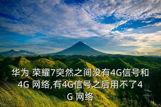 榮耀7 數(shù)據(jù)網(wǎng)絡(luò),榮耀開(kāi)了數(shù)據(jù)網(wǎng)絡(luò)怎么不能用
