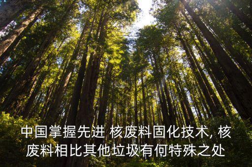 中國掌握先進 核廢料固化技術, 核廢料相比其他垃圾有何特殊之處