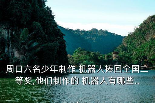 周口六名少年制作 機器人捧回全國二等獎,他們制作的 機器人有哪些...