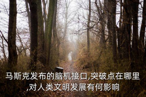 馬斯克發(fā)布的腦機接口,突破點在哪里,對人類文明發(fā)展有何影響