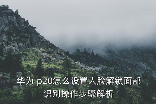 華為p20自動(dòng)識別,關(guān)于華為p20你必須知道的四件事