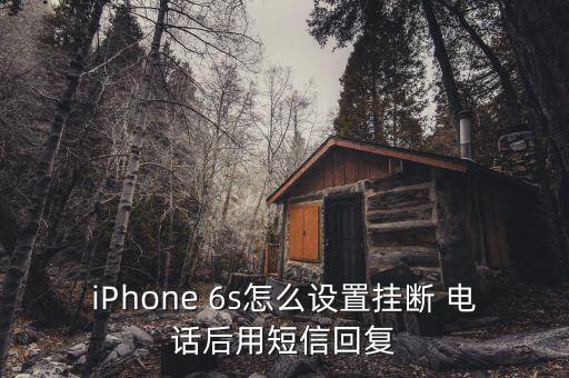 蘋果6s怎么自動(dòng)掛電話,蘋果手機(jī)應(yīng)用程序出現(xiàn)短信提醒問題