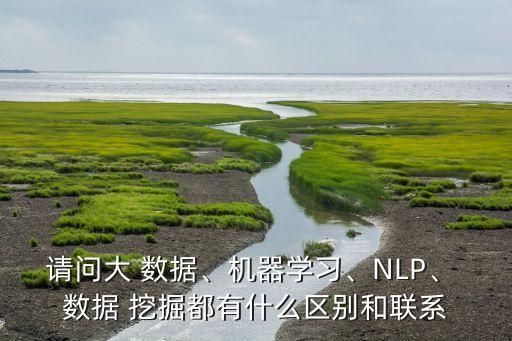 請問大 數(shù)據(jù)、機器學(xué)習(xí)、NLP、 數(shù)據(jù) 挖掘都有什么區(qū)別和聯(lián)系