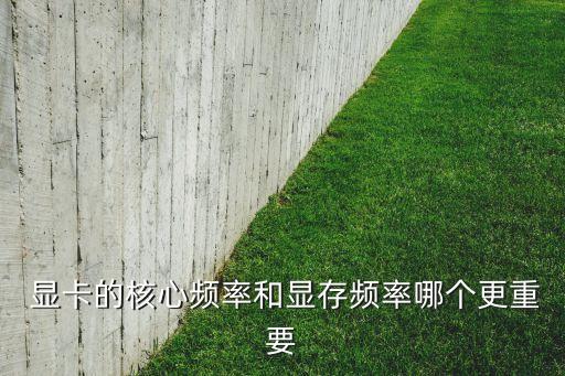顯卡什么數(shù)據(jù)最重要,顯卡看什么參數(shù)