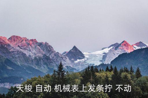 自動(dòng)機(jī)械表手柄擰不動(dòng),自動(dòng)機(jī)械表發(fā)條擰不動(dòng)不一定是機(jī)芯問(wèn)題