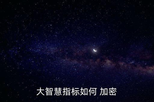 大智慧指標(biāo)如何 加密