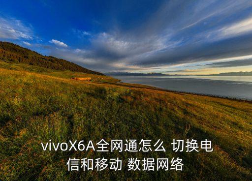  vivoX6A全網(wǎng)通怎么 切換電信和移動(dòng) 數(shù)據(jù)網(wǎng)絡(luò)