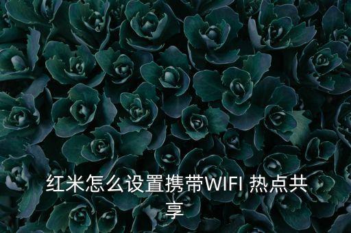 紅米自動(dòng)開(kāi)啟熱點(diǎn),如有必要還可設(shè)置無(wú)線網(wǎng)絡(luò)密碼熱點(diǎn)