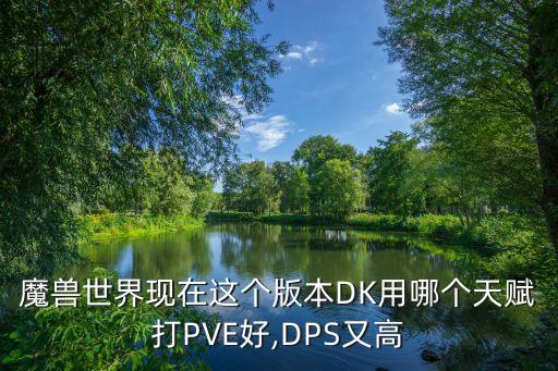 魔獸世界現(xiàn)在這個(gè)版本DK用哪個(gè)天賦打PVE好,DPS又高