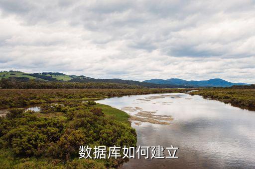  數(shù)據(jù)庫如何建立
