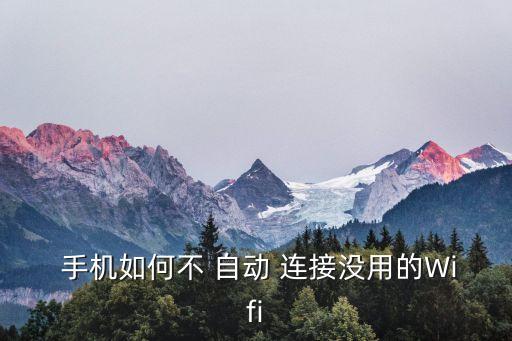 讓手機(jī)不自動(dòng)連接wifi,vivo手機(jī)wifi斷線怎么辦?