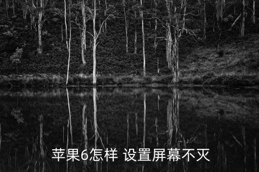 蘋(píng)果6怎樣設(shè)置自動(dòng)開(kāi)屏,蘋(píng)果手機(jī)怎么開(kāi)/關(guān)?