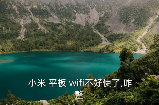  小米 平板 wifi不好使了,咋整