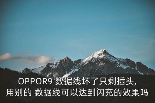 oppor9s數(shù)據(jù)線皮爛了