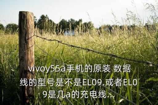 vivoy55a手機(jī)的原裝 數(shù)據(jù)線的型號是不是EL09.或者EL09是幾a的充電線...