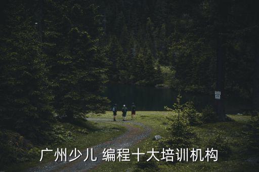 廣州少兒 編程十大培訓機構