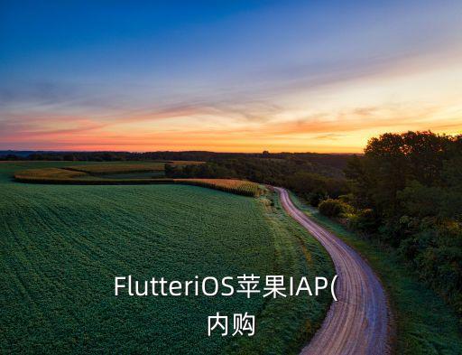 FlutteriOS蘋果IAP( 內(nèi)購