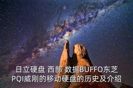 日立硬盤 西部 數(shù)據(jù)BUFFO東芝PQI威剛的移動(dòng)硬盤的歷史及介紹