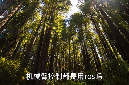 機(jī)械臂控制都是用ros嗎