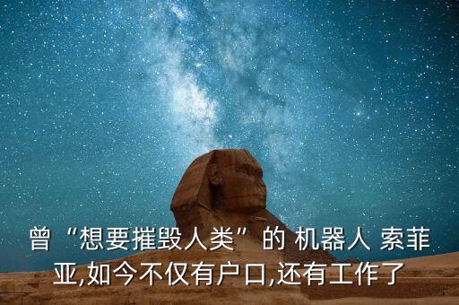 世界首個機(jī)器人公民索菲亞,被賦予公民的人工智能機(jī)器人索菲亞