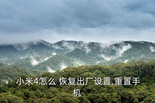 小米4數(shù)據(jù)恢復(fù),小米數(shù)據(jù)恢復(fù)作為新手機(jī)使用