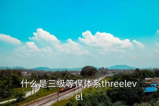 什么是三級等保體系threelevel