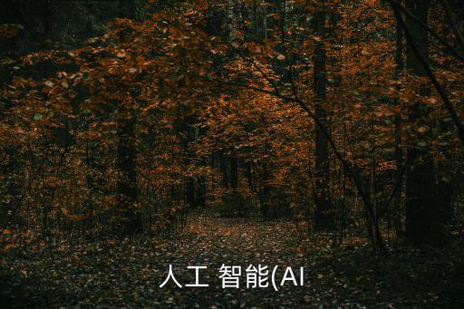 人工 智能(AI
