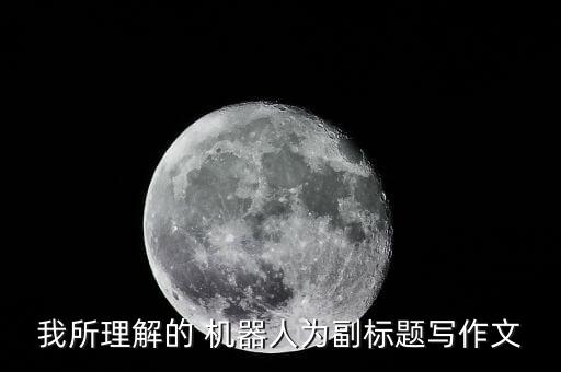 我所理解的 機(jī)器人為副標(biāo)題寫(xiě)作文