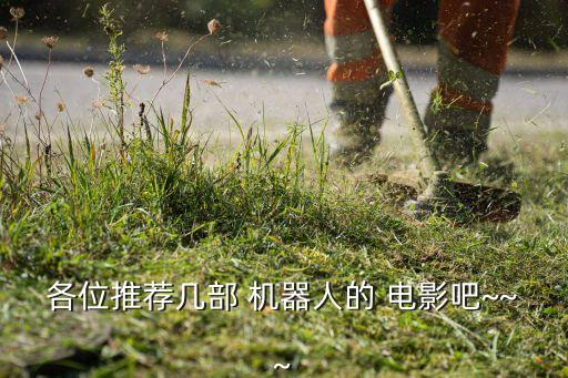 各位推薦幾部 機器人的 電影吧~~~