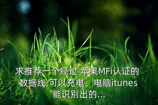 蘋果mfi破解數(shù)據(jù)線,米量數(shù)據(jù)線有沒有MFI
