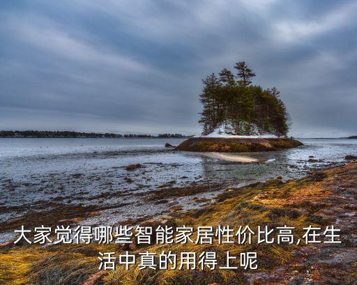 大家覺得哪些智能家居性價比高,在生活中真的用得上呢