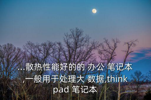 ...散熱性能好的的 辦公 筆記本,一般用于處理大 數(shù)據(jù),thinkpad 筆記本