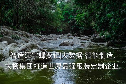 智造遼寧蝶變記|大數(shù)據(jù) 智能制造,大楊集團(tuán)打造世界最強(qiáng)服裝定制企業(yè)...