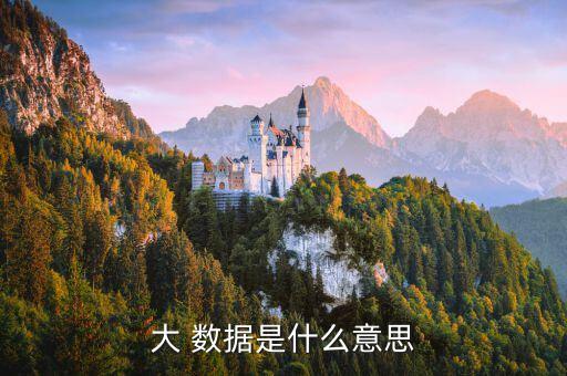 大數(shù)據(jù)的含義,什么是大數(shù)據(jù)