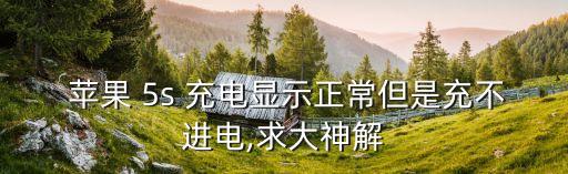 蘋果5s用數(shù)據(jù)線不充電沒反應(yīng)怎么辦