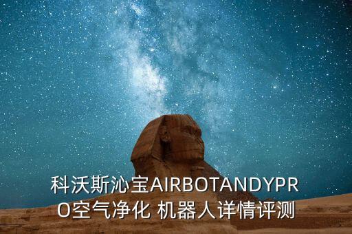 科沃斯沁寶AIRBOTANDYPRO空氣凈化 機器人詳情評測