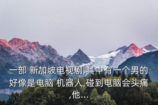 一部 新加坡電視劇,其中有一個男的好像是電腦 機器人,碰到電腦會頭痛,他...