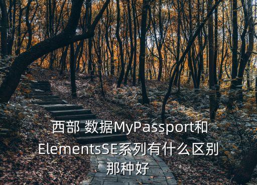  西部 數(shù)據(jù)MyPassport和ElementsSE系列有什么區(qū)別那種好