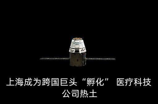 上海成為跨國巨頭“孵化” 醫(yī)療科技 公司熱土