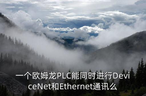 一個歐姆龍PLC能同時進行DeviceNet和Ethernet通訊么