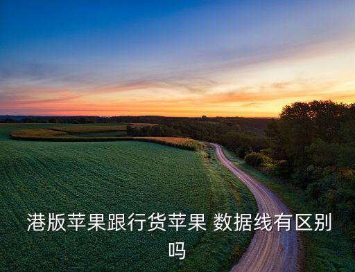  港版蘋果跟行貨蘋果 數(shù)據(jù)線有區(qū)別嗎