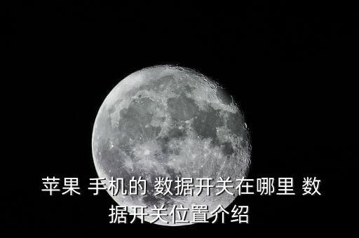 蘋果手機(jī)怎么開移動數(shù)據(jù),開了蜂窩數(shù)據(jù)還是沒網(wǎng)