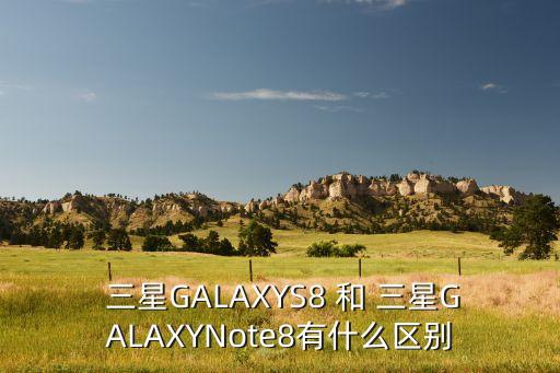  三星GALAXYS8 和 三星GALAXYNote8有什么區(qū)別