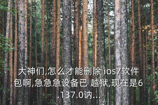 ios7越獄后怎么清除數(shù)據(jù)